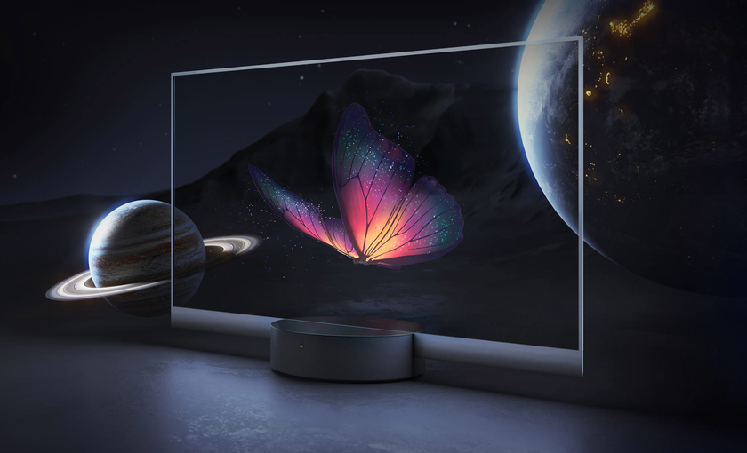 Xiaomi Mi TV Master OLED Transparent Edition: прозрачный смарт-телевизор за $7195