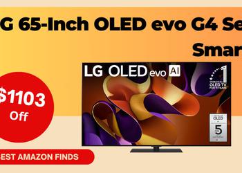 Exciting Opportunity: Save $1103 on the LG 65-Inch OLED evo G4 Series Smart TV!