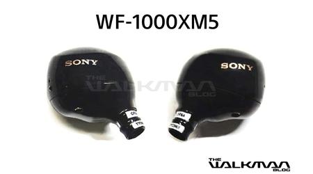 Images of the Sony WF-1000XM5: the company's new flagship TWS headphones have surfaced online