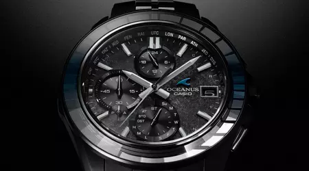 Лімітований годинник Casio Oceanus Manta OCW-S7000CN1A серії Calm Night дебютував у США