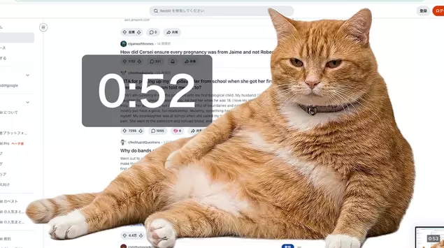 A giant cat will block your ...