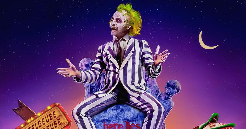 Сиквел "Beetlejuice" Тима Бёртона обзавелся первым постером и официальным названием