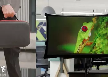 Эволюция экранов уже сегодня: представлен складной тканевый дисплей Splay Max с возможностями монитора и проектора