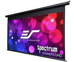Elite Screens 125" Spectrum Sound Transparent Perforated Electric Motorized Projector Screen