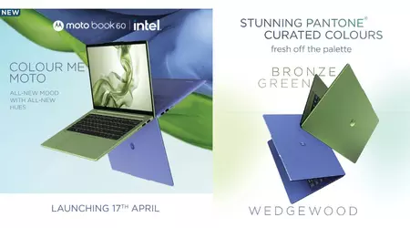 Motorola launches its first laptop: stylish Moto Book 60 with Intel processor and 14-inch OLED screen