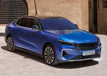 Турецкий Togg представил серийный лифтбек T10F на моторшоу в Мюнхене