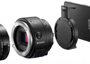 Sony анонсировала пристегивающиеся к смартфонам камеры QX1 и QX30