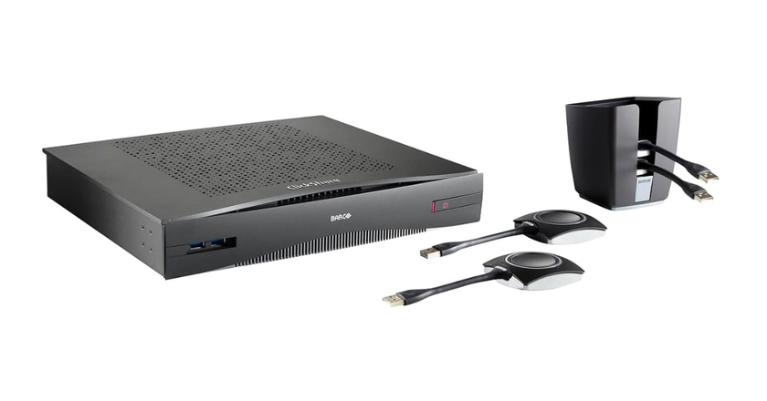 Barco ClickShare CSE-800 wireless presentation system for conference room
