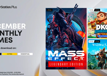 Mass Effect Legendary Edition, Biomutant и Divine Knockout: игры, которые получат подписчики PlayStation Plus в декабре
