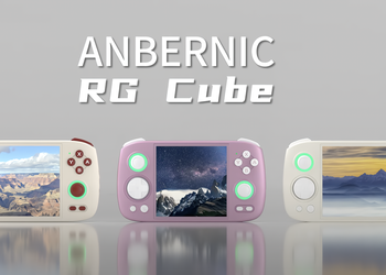 Представлена игровая консоль Anbernic RG Cube для любителей ретро-игр