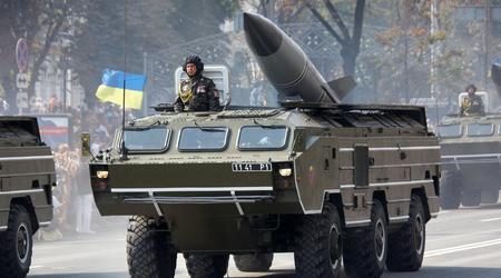 The Ukrainian Armed Forces showed a spectacular launch of a missile from the Tochka-U tactical missile system