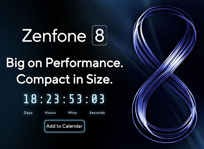«Большая производительность, компактный размер»: ASUS зовет на презентацию смартфона ZenFone 8 mini 12 мая