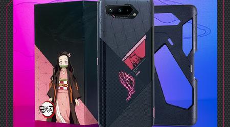 Das Gaming-Smartphone ASUS ROG Phone 5s wird für Fans des Anime Demon Slayer angeboten