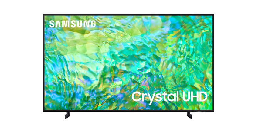 SAMSUNG Class Crystal UHD 4K CU8000 best television for seniors