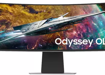 Samsung начала продажи гигантского изогнутого монитора Odyssey Neo G9 (G95NC) формата Dual UHD с частотой кадров 240 Гц по цене $2730
