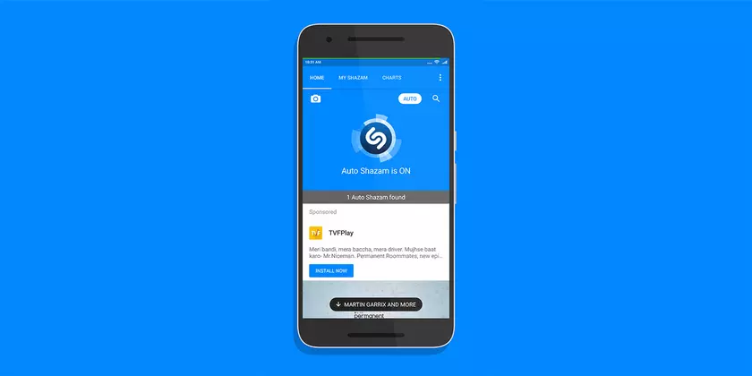 Shazam полностью очистили от рекламы