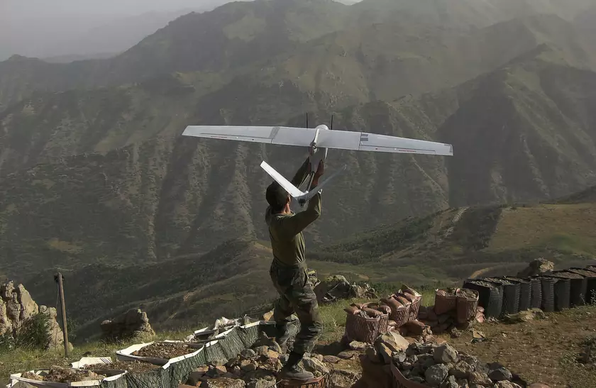 ВСУ показали эксклюзивные кадры с работой турецких БПЛА Bayraktar Mini