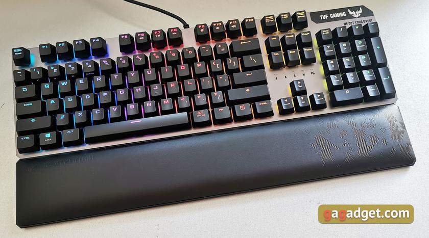Обзор ASUS TUF Gaming K7: молниеносная игровая клавиатура с пыле- и влагозащитой