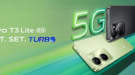 vivo T3 Lite 5G: 90Hz-Display, MediaTek Dimensity 6300-Chip, IP64-Schutz und 50 MP-Kamera ab $120