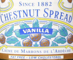 Chestnut spread with vanilla from France