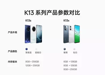 Завтра анонсируют Oppo K13s и K13x: батарея на 7000 мА/ч и защита IP69 в среднем бюджете