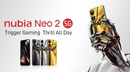 nubia Neo 2 5G: ігровий смартфон із бічними тригерами, екраном на 120 Гц і батареєю на 6000 мАг за $199