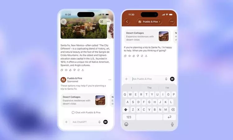 Рекламні блоки з’явилися в чатах ChatGPT: ...