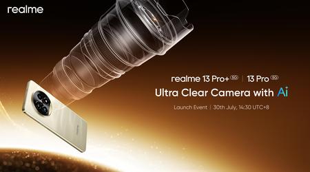 It's official: realme 13 Pro and realme 13 Pro+ will make their global debut on 30 July