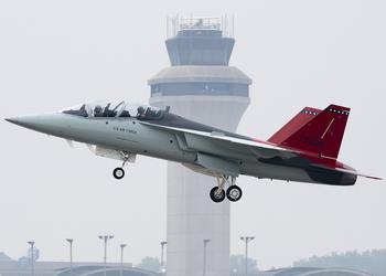 The US Air Force has received its first T-7A Red Hawk aircraft five years after its contract with Boeing