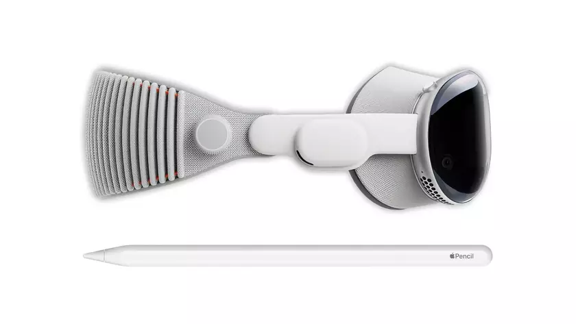 Apple тестирует новый Pencil, который будет работать с Vision Pro