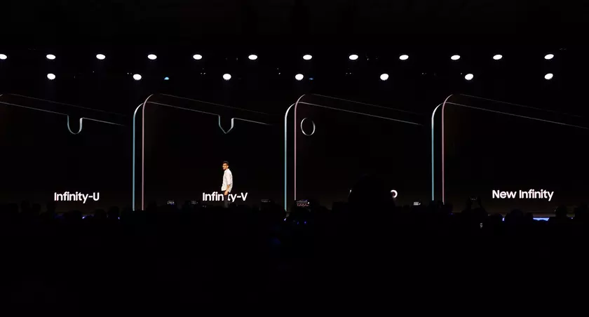 И ты, Брут! Samsung представила Infinity-дисплеи с вырезами