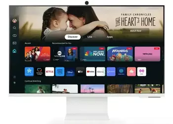 CES 2024: Samsung представила новую версию Smart Monitor M80D с 4K-экраном, встроенными динамиками, Tizen OS и Gaming Hub на борту