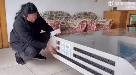 Has 60 ports and can charge 5,000 smartphones: an enthusiast made a giant 27,000,000 mAh Power Bank