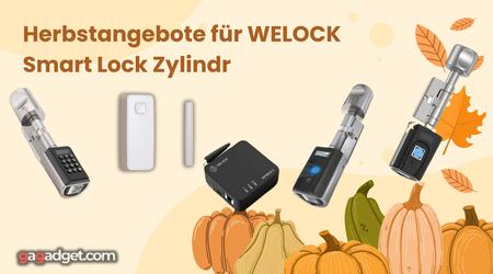 Herbstangebote für WELOCK Smart Lock Zylinder – Nur für kurze Zeit!