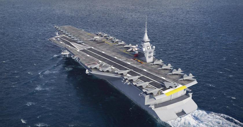 Naval Group announces nuclear-powered aircraft carrier for sixth-generation fighters and E-2D Hawkeye long-range radar detection aircraft