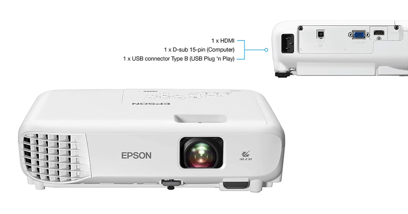 Epson VS260 best projector under $200