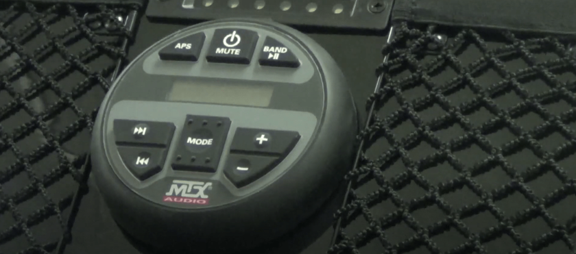 MTX Audio MUDSYS41 Altoparlante Bluetooth per golf car