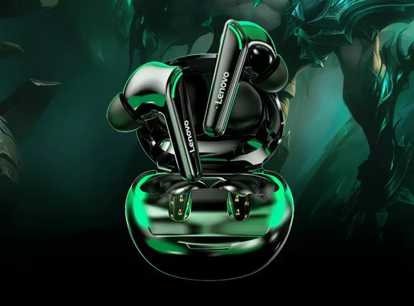 Lenovo XT92: игровые TWS-наушники с низкой задержкой звука, Bluetooth 5.1 и автономностью до 32 часов за $14