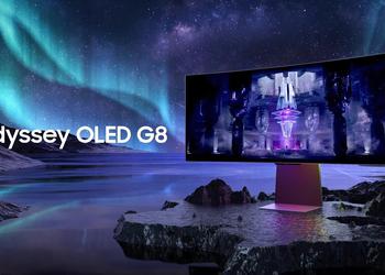 Samsung представила новый монитор Odyssey OLED G8 с экраном на 34 дюйма, поддержкой 175 Гц и ценой 1068 евро