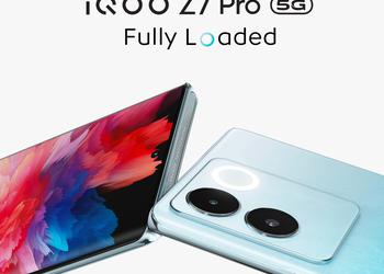iQOO Z7 Pro: AMOLED-дисплей на 120 Гц, чип MediaTek Dimensity 7200, камера на 64 МП з OIS і батарея на 4600 мАг за $290