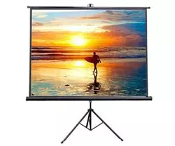 VIVO 100" PORTABLE PROJECTOR SCREEN WITH TRIPOD