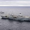 The British aircraft carrier HMS Queen Elizabeth, carrying fifth-generation F-35B Lightning II fighters, has transferred to NATO command for the first time in history-28