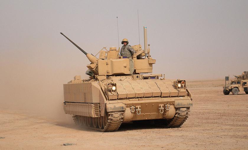 The U.S. can provide Ukraine with M2 Bradley combat vehicles