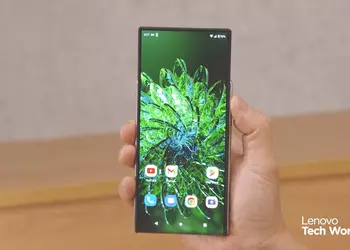 Tech World 2022: Lenovo показала концепт смартфона Motorola с растягивающимся с 5 до 6.5 дюймов дисплеем