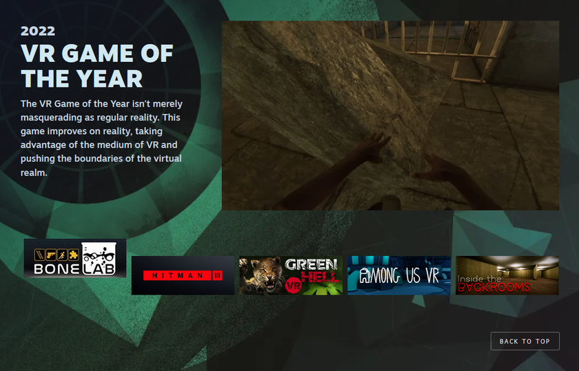 Valve ha presentato tutte le 11 nomination per la cerimonia degli Steam Awards, tra cui: "Gioco dell'anno", "Miglior storia", "Miglior colonna sonora" e altre.-3