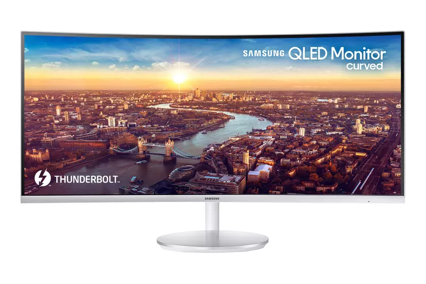 Samsung CJ791: первый в мире изогнутый QLED-монитор с интерфейсом Thunderbolt 3
