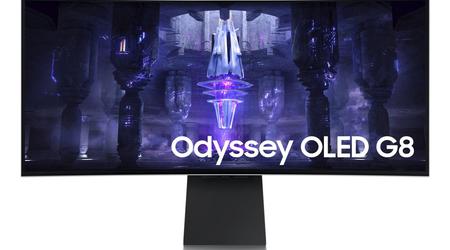 Samsung announces price for Odyssey G8 OLED gaming monitor