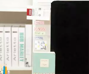 Panneaux adhésifs de panneau latéral acrylique pour écran d'ordinateur