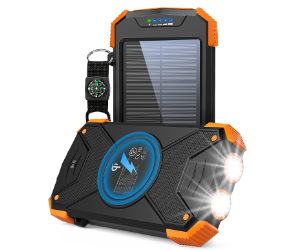 Batterie externe solaire BLAVOR ‎PN-W05 10000mAh