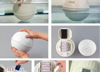 Водоплавающий MP3-плеер с радиоприемником